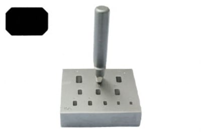 10/SM Konik Heştek Kırık Dikdörtgen 4x2,8/14x10  17'