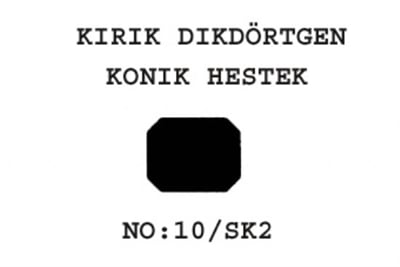 10/SK2 Konik Heştek 6x4/16x14  17'