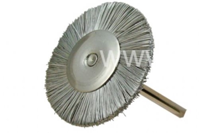 MSHD10S Mandrenli Çelik Tel Fırç 3 cm