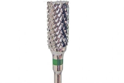 Karbayt Freze Silindir 7 mm - Coarse -2 Cut-Yeşil Bant