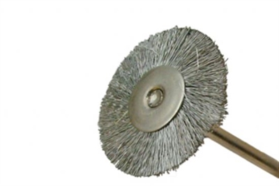 Mandrenli Çelik Tel Fırça-2,1 cm Crimped