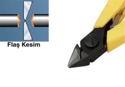 8131 Lindsröm Sarı Keski-Semi Flush Cut