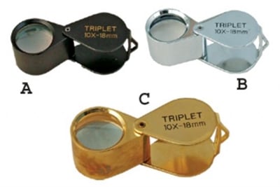 Loup 18 mm 10X- Triplet