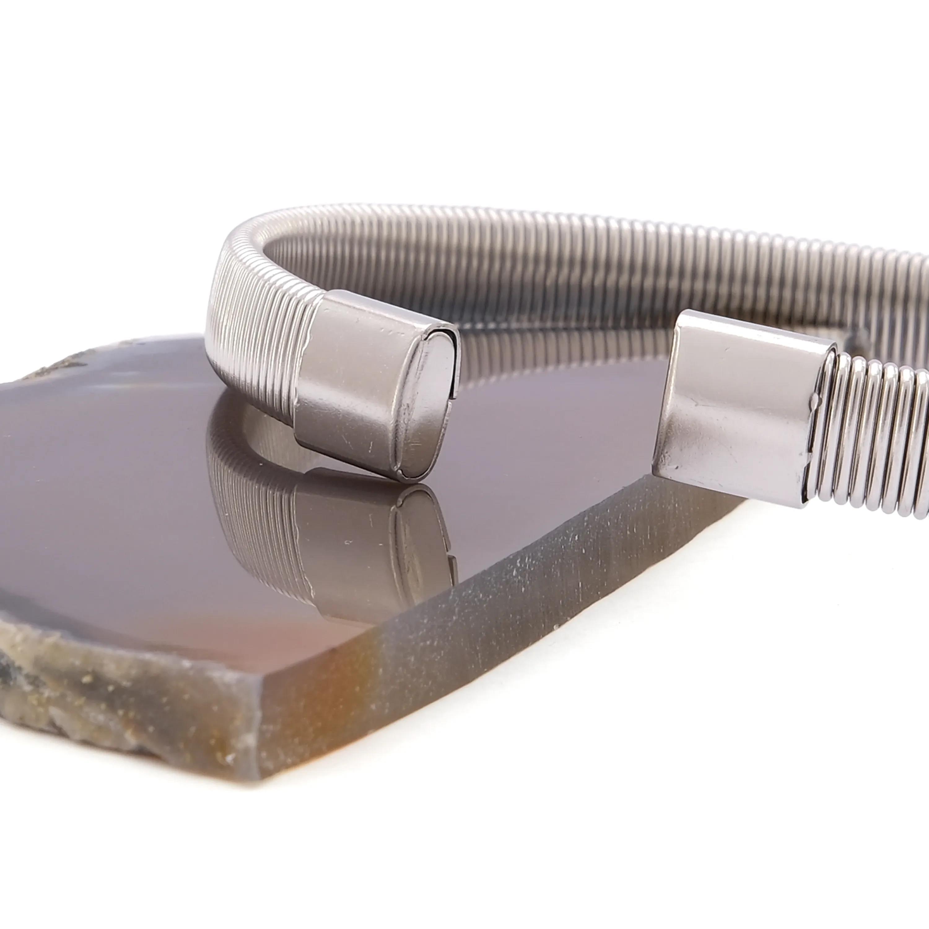 316L Çelik Erkek Kelepçe Bileklik EBLK-413