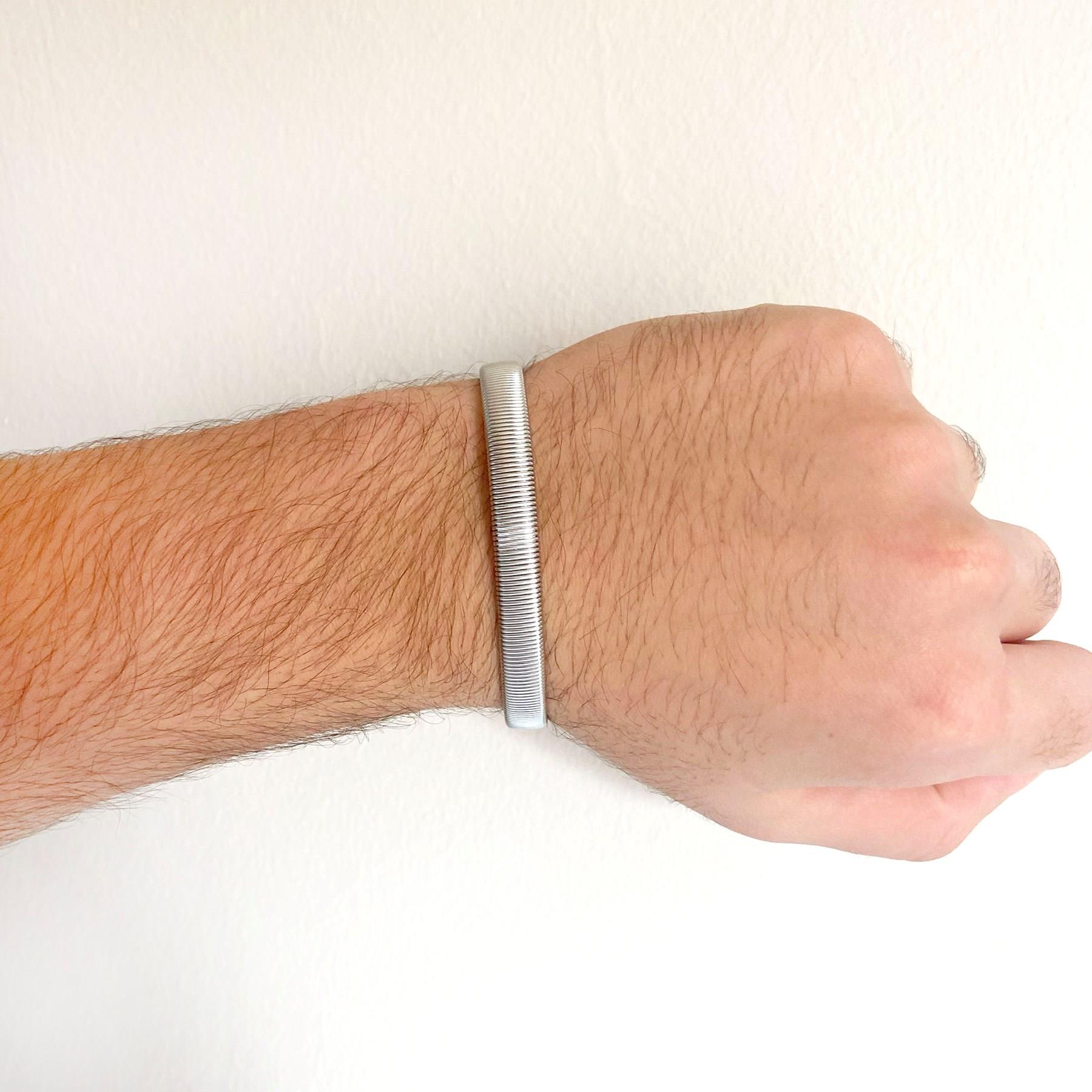 316L Çelik Erkek Kelepçe Bileklik EBLK-413