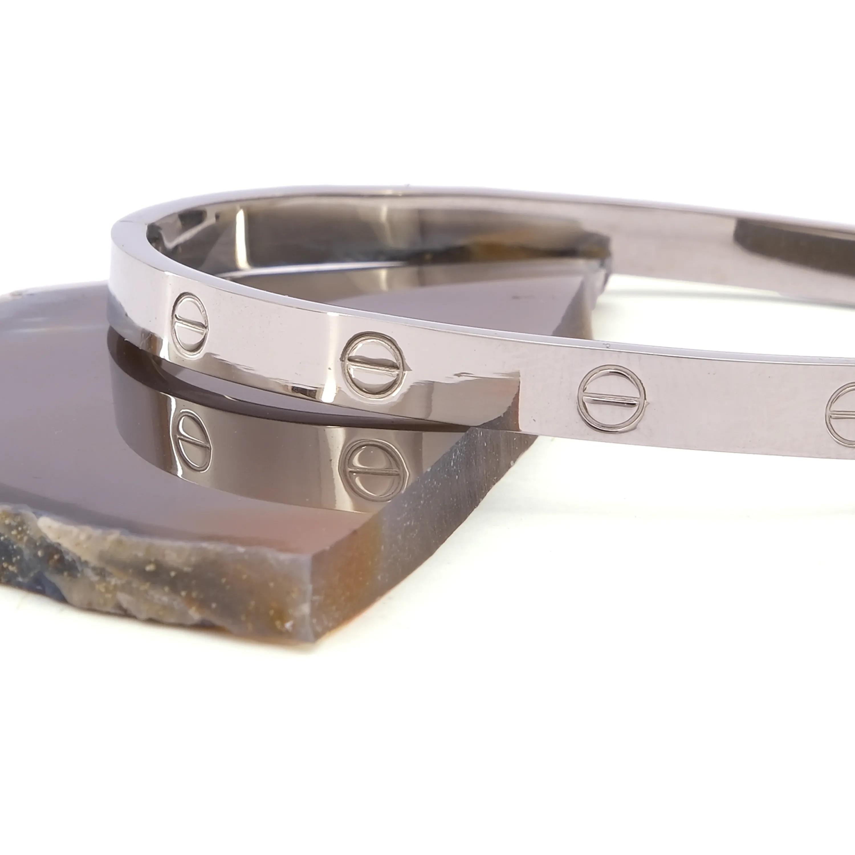 316L Çelik Erkek VidaModel Çelik Kelepçe EBLK-467