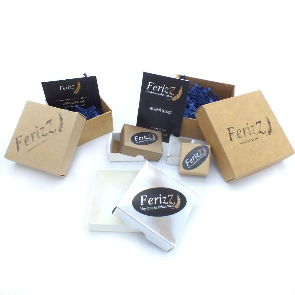 925 Ayar Mavi Akik Taşlı Gümüş Set GSET-100