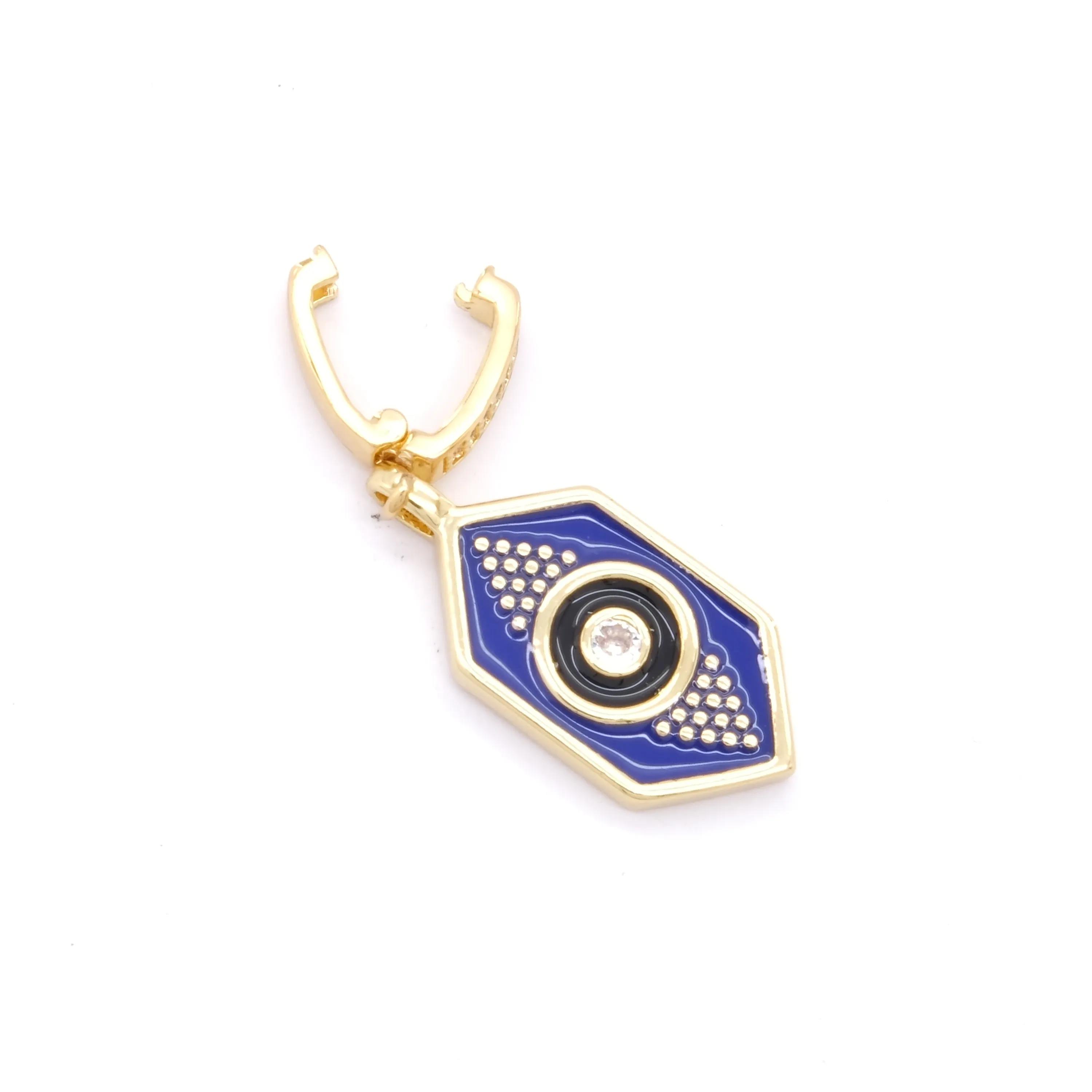Ajda Charm Çelik Altın Kaplama Kadın Altıgen Model-CHR-120