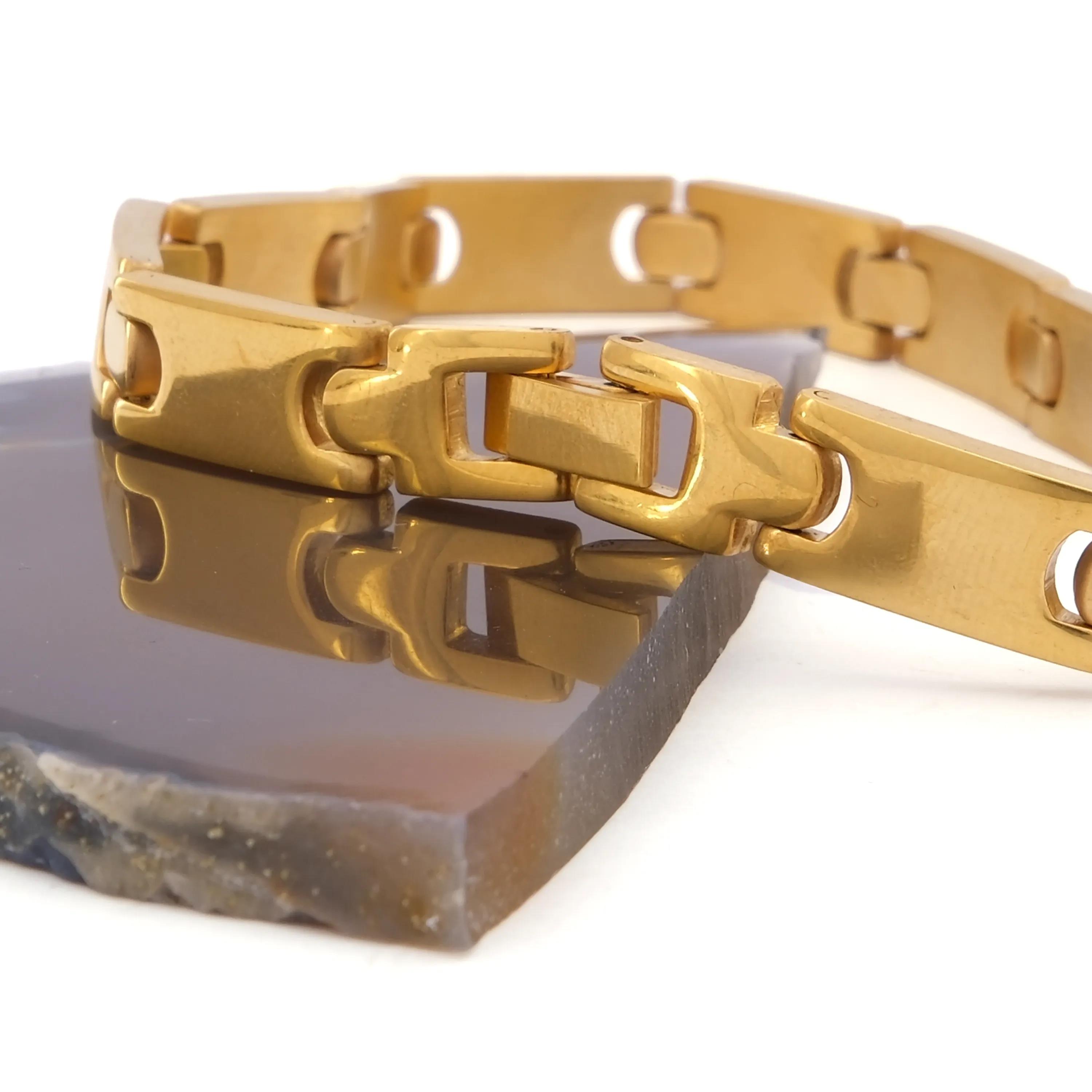 Altın Kaplama Erkek Bileklik EBLK-346