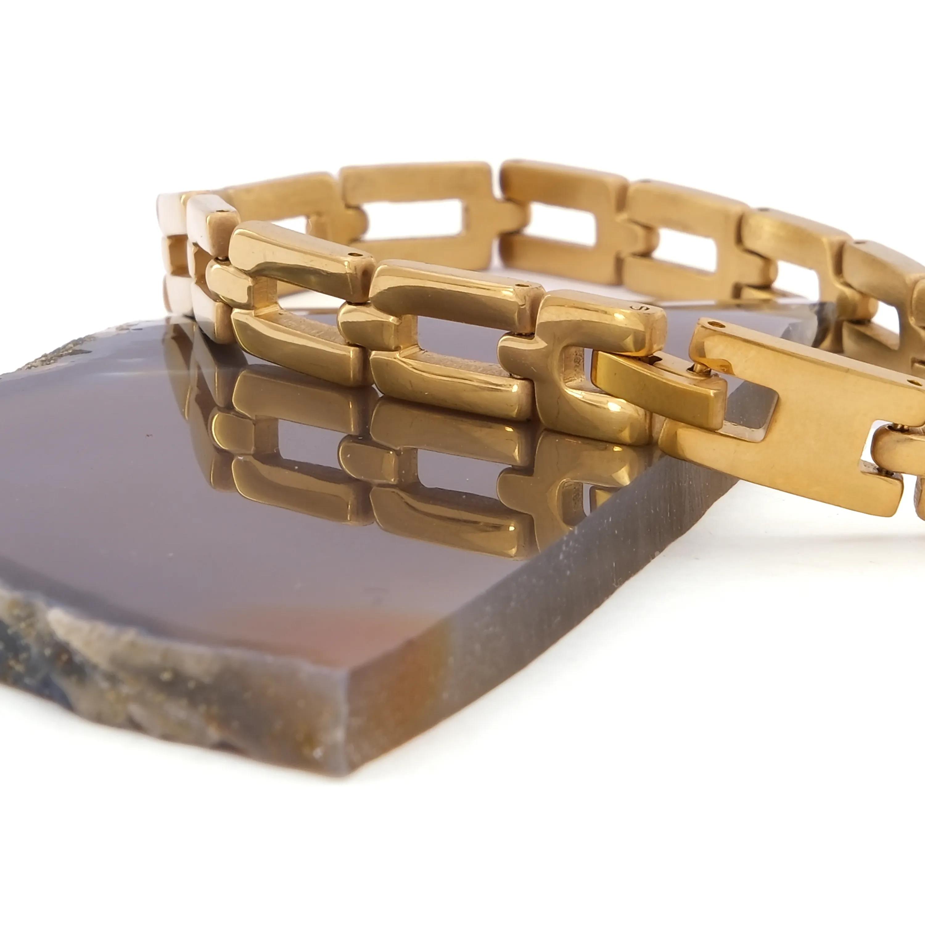 Altın Kaplama Erkek Bileklik EBLK-348