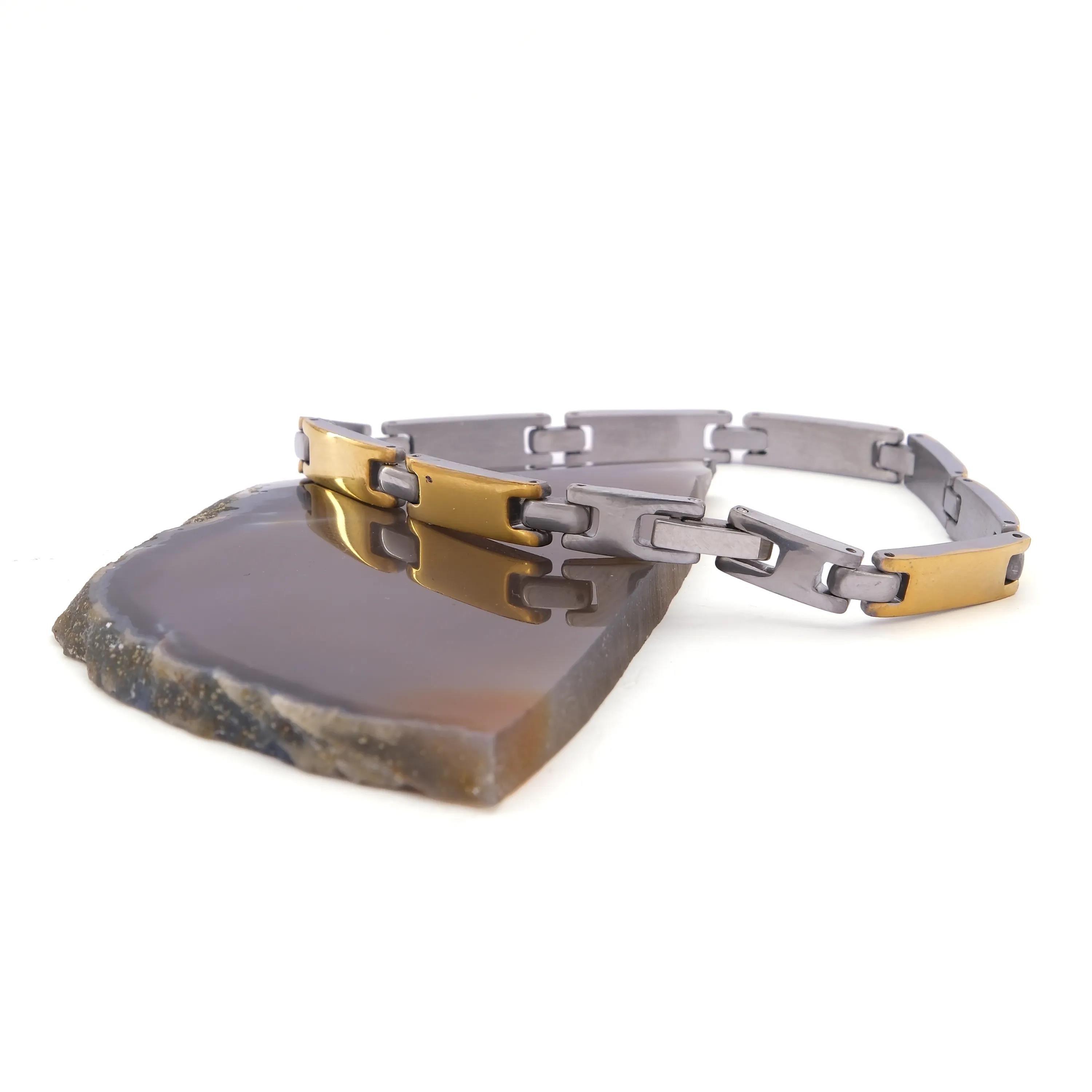 Altın Kaplama Erkek Bileklik EBLK-349