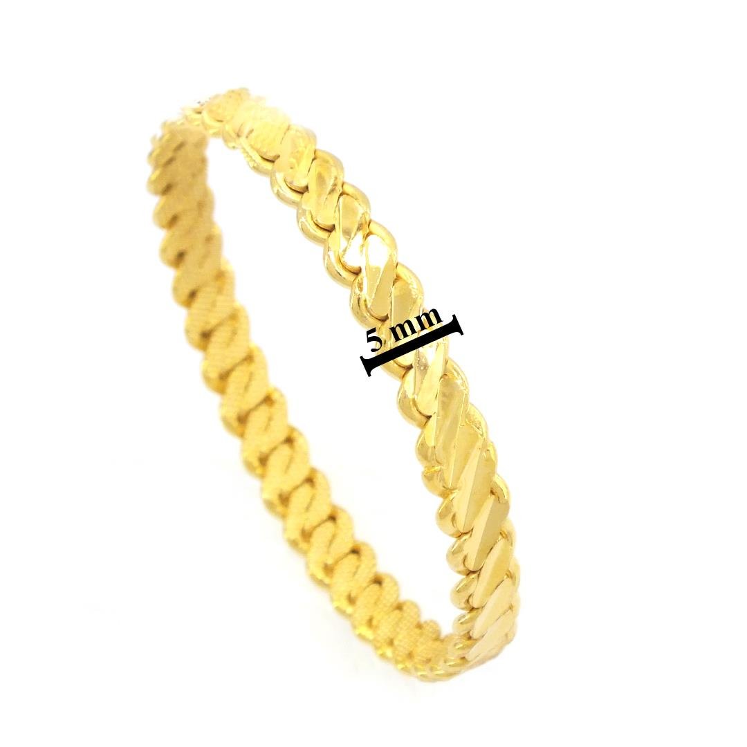 Bebek Bileklik Altın Kaplama Adana Burma Çocuk Bileziği - FerizZ