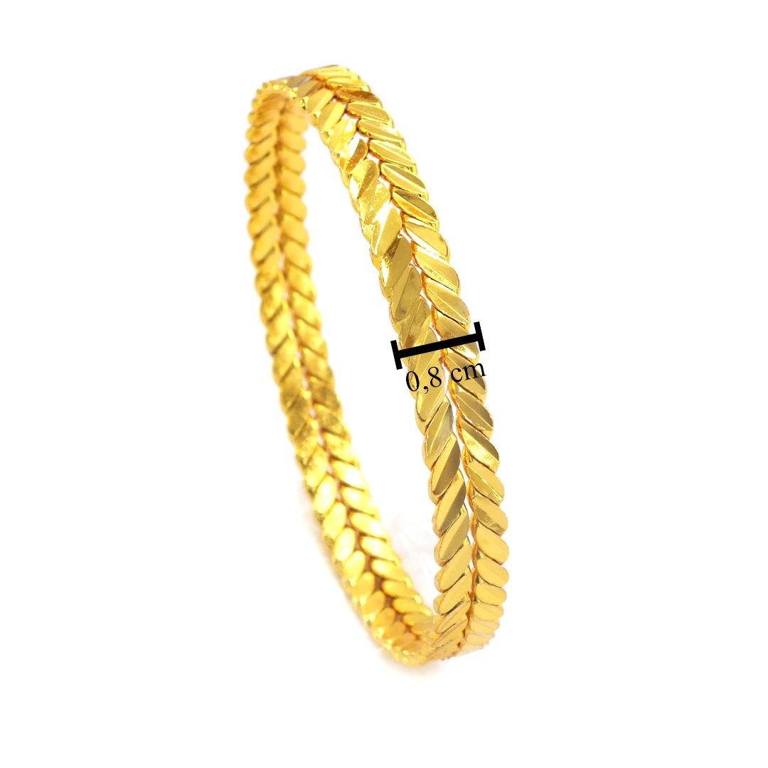 İmitasyon Burma Bilezik Başak Model 8 mm - 5 Adet BSET-102