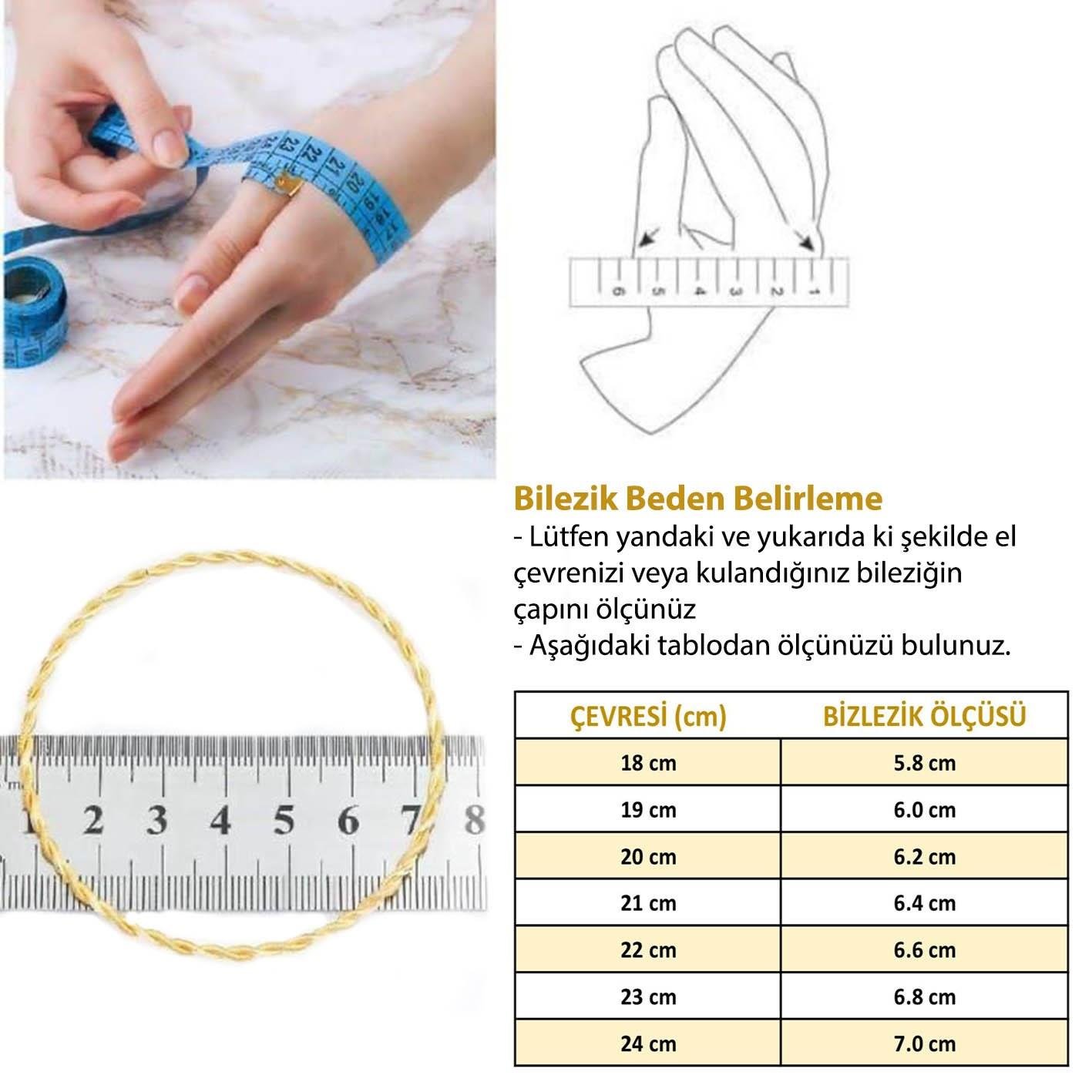 Merdiven Desenli İmitasyon Bilezik 1.5 cm Kalınlık BLZ-3030