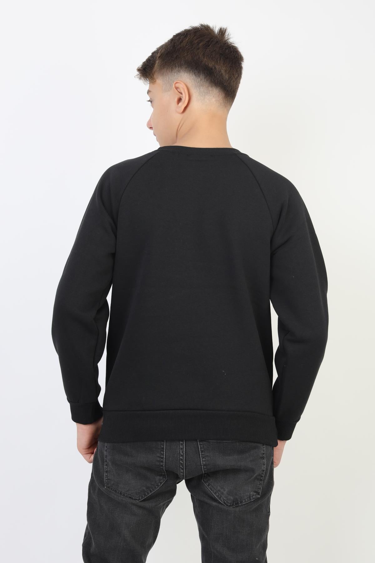 Baskılı Erkek Çocuk Sweatshirt