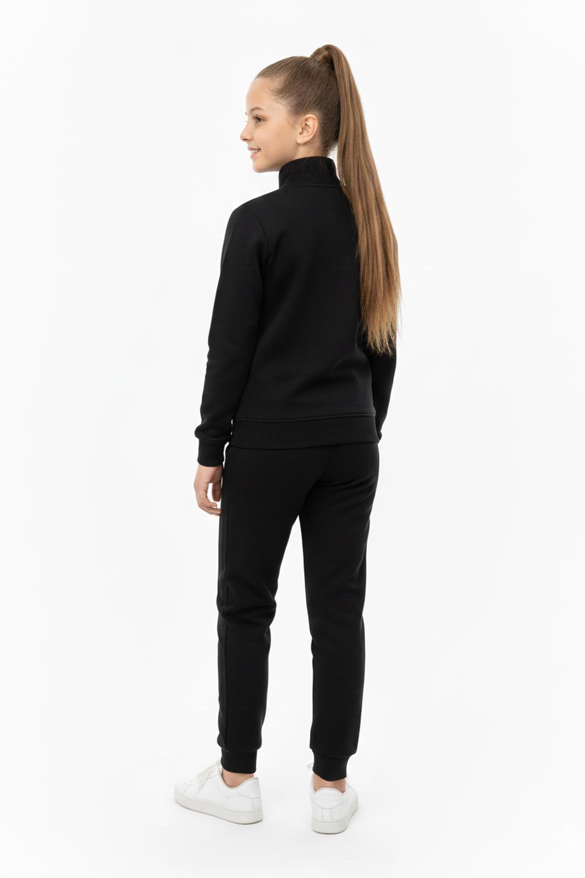 Fermuarlı Cepli Çocuk Unisex Eşofman Takımı