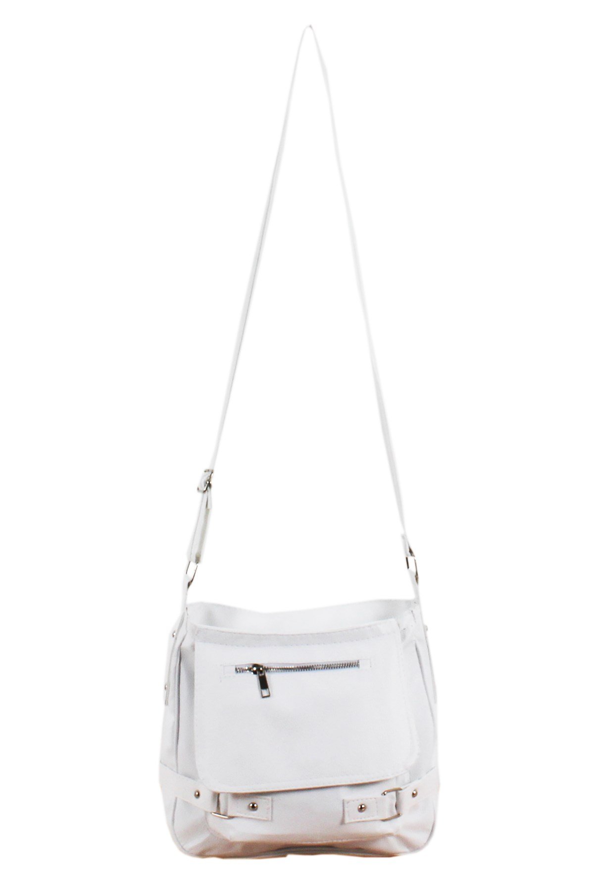 LWE20010-BLuwweLuwwe Bag'sBeyaz Kadın Omuz Çantası (LWE20010-B)