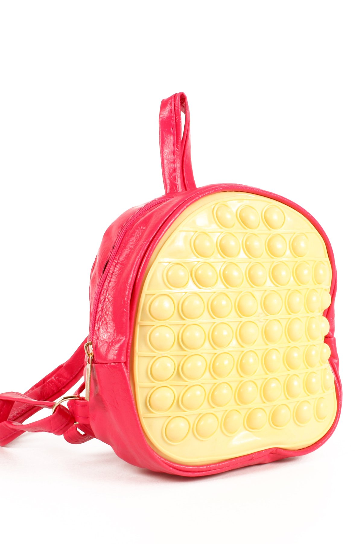 LWE60658-KTalhaLuwwe Bag'sÇocuk Pop It Push Bubble Fidget Popit Ayarlanabilir Askılı Anaokulu Sırt Çantası  20x20cm 54 Baloncuklu (60658)