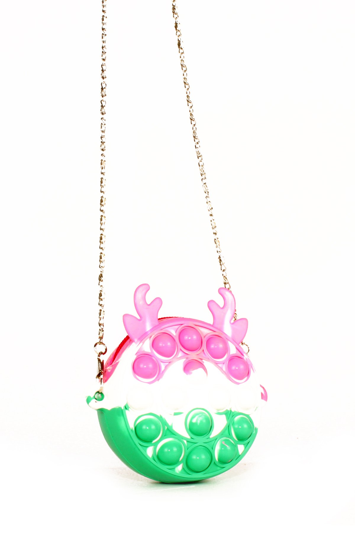 LWE60604-GökİTalhaLuwwe Bag'sÇocuk Pop It Push Bubble Fidget Zincir Askılı Tavşan Kulaklı Mini Çanta-Popit Oyuncak(60604)