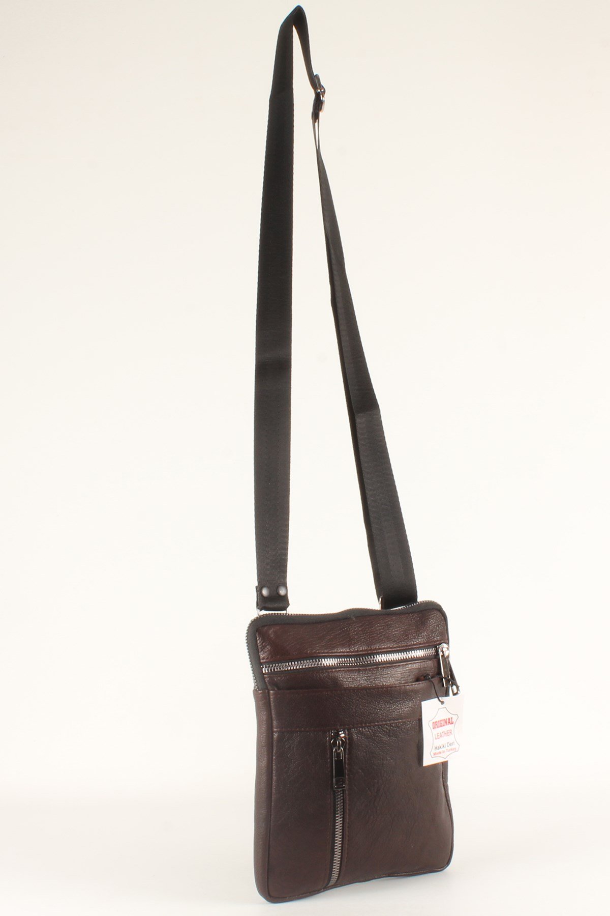 LWE1402-SLuwweLuwwe Bag'sErkek Hakiki Deri Postacı/Omuz Çantası (1402)