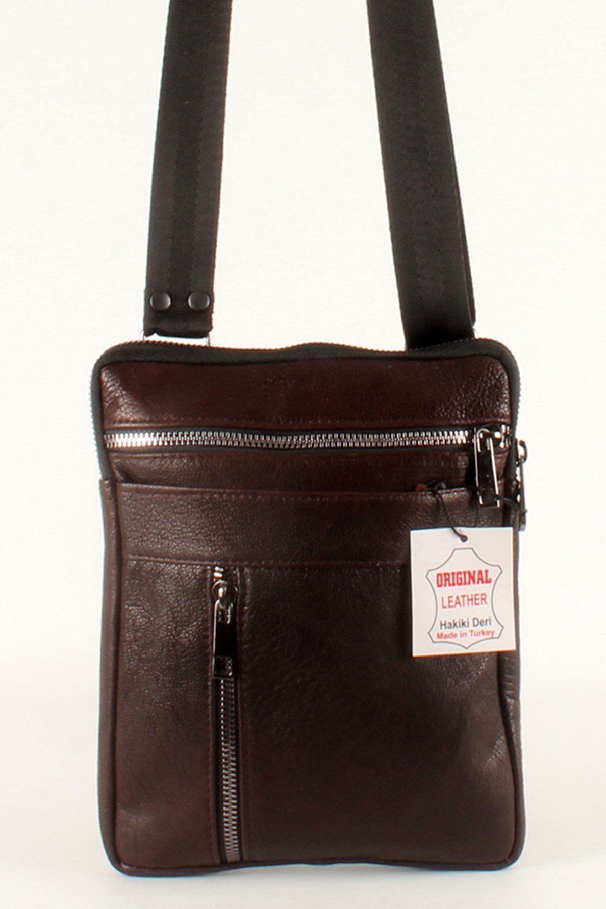 LWE1402-SLuwweLuwwe Bag'sErkek Hakiki Deri Postacı/Omuz Çantası (1402)