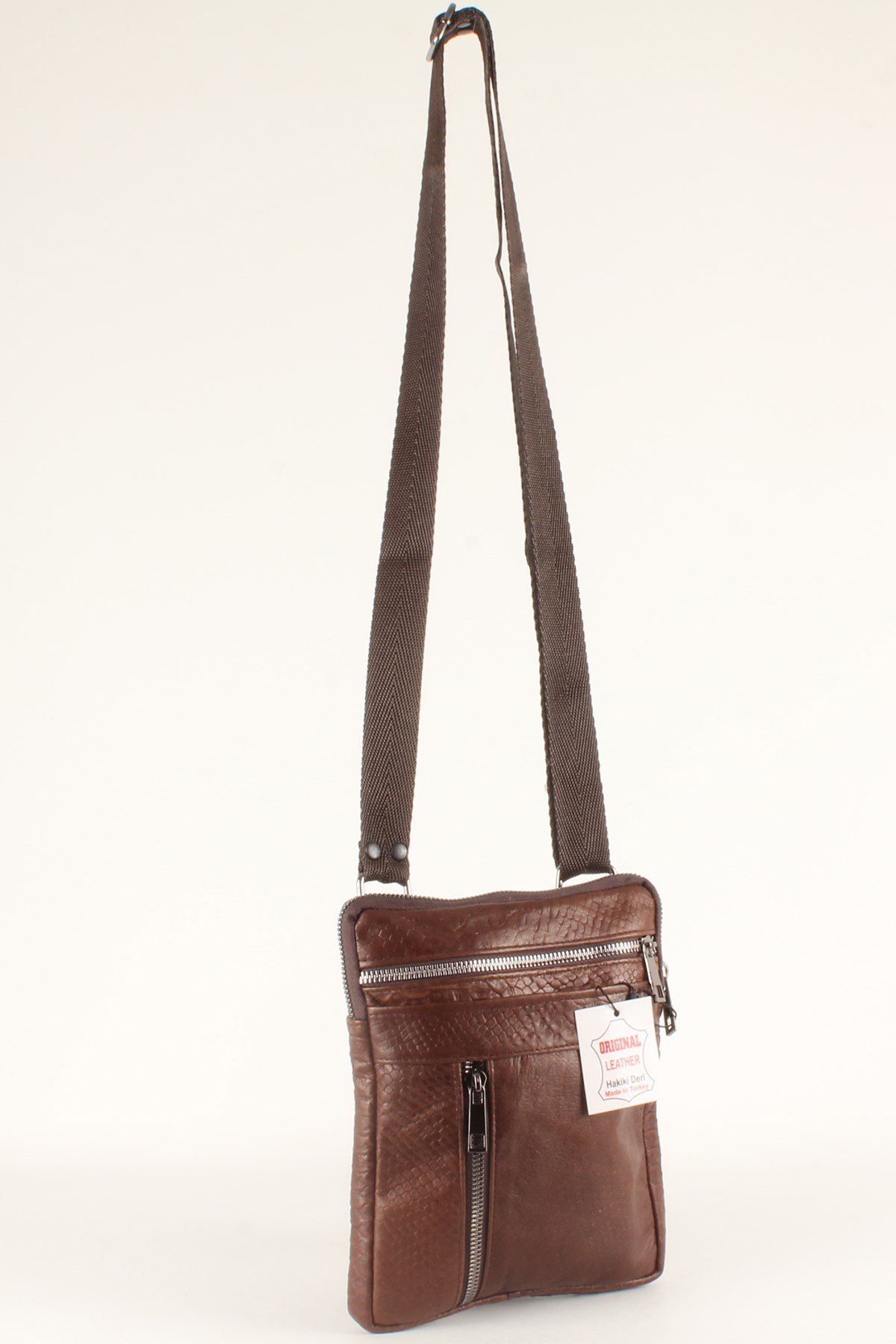 LWE1402-SLuwweLuwwe Bag'sErkek Hakiki Deri Postacı/Omuz Çantası (1402)