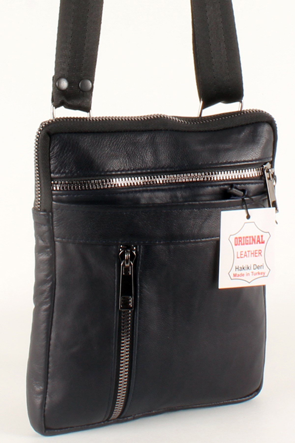 LWE1402-SLuwweLuwwe Bag'sErkek Hakiki Deri Postacı/Omuz Çantası (1402)