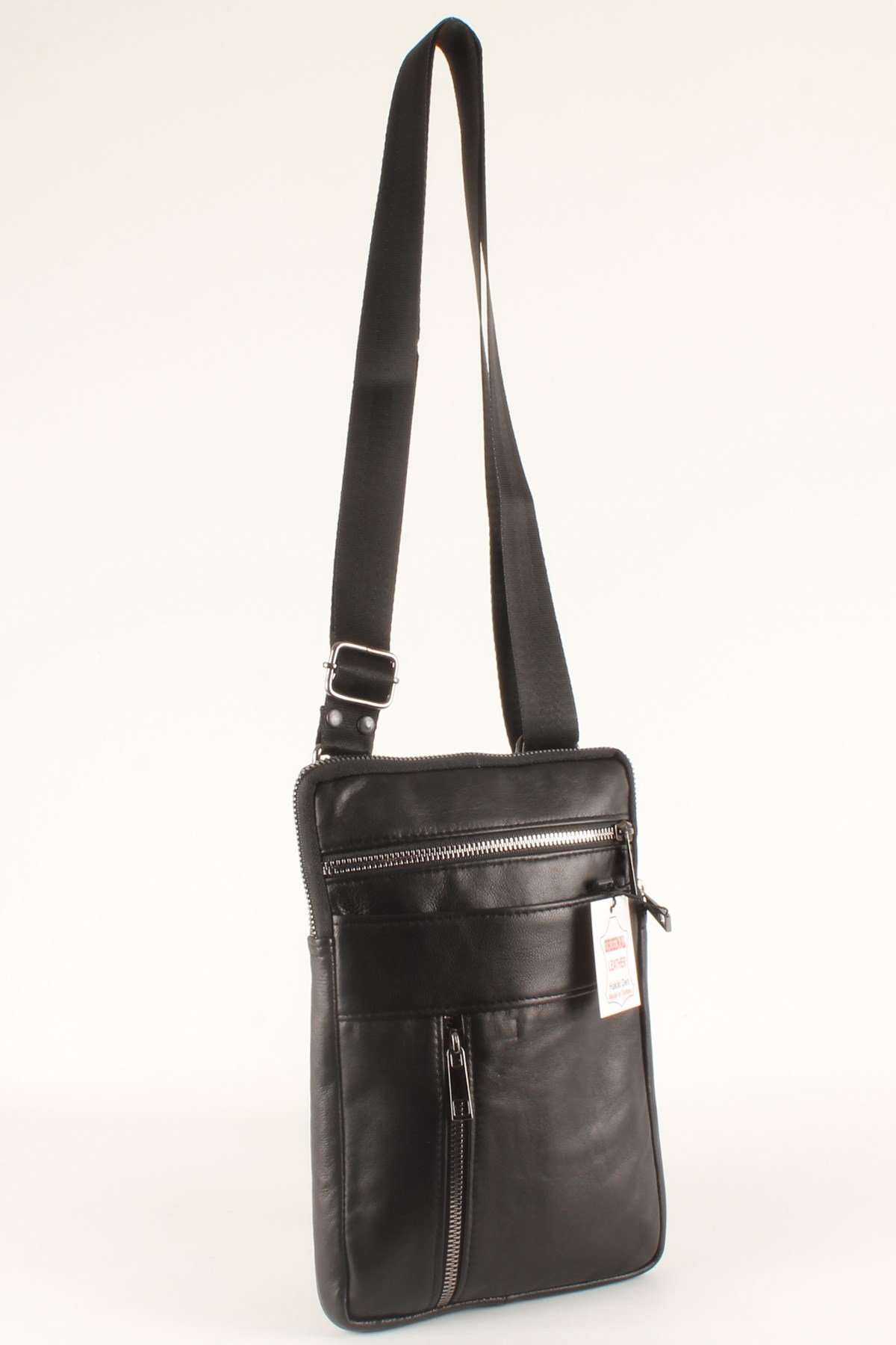 LWE1401-SLuwweLuwwe Bag'sErkek Hakiki Deri Postacı/Omuz Çantası (1401)