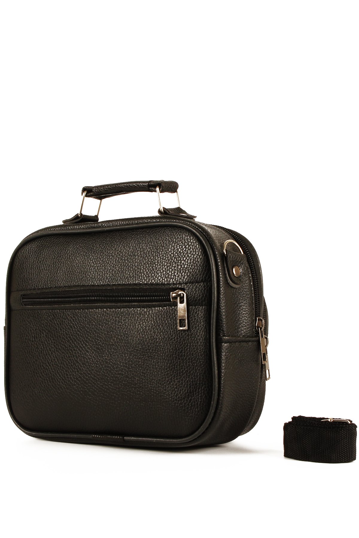 LWE1719-TBTalhaLuwwe Bag'sErkek Üçlü Kasa Destekli Lüx El ve Omuz Çantası Takımı (1719)