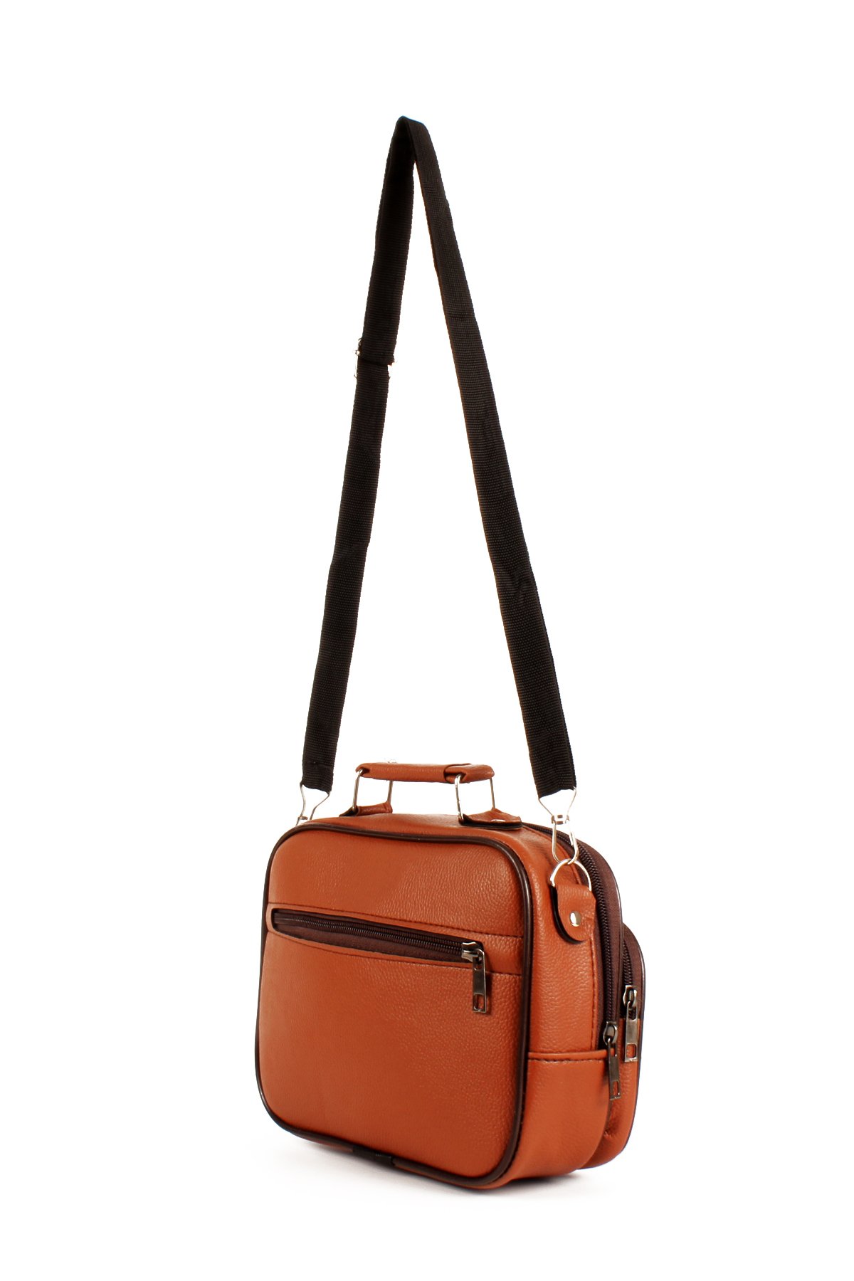 LWE1719-TBTalhaLuwwe Bag'sErkek Üçlü Kasa Destekli Lüx El ve Omuz Çantası Takımı (1719)