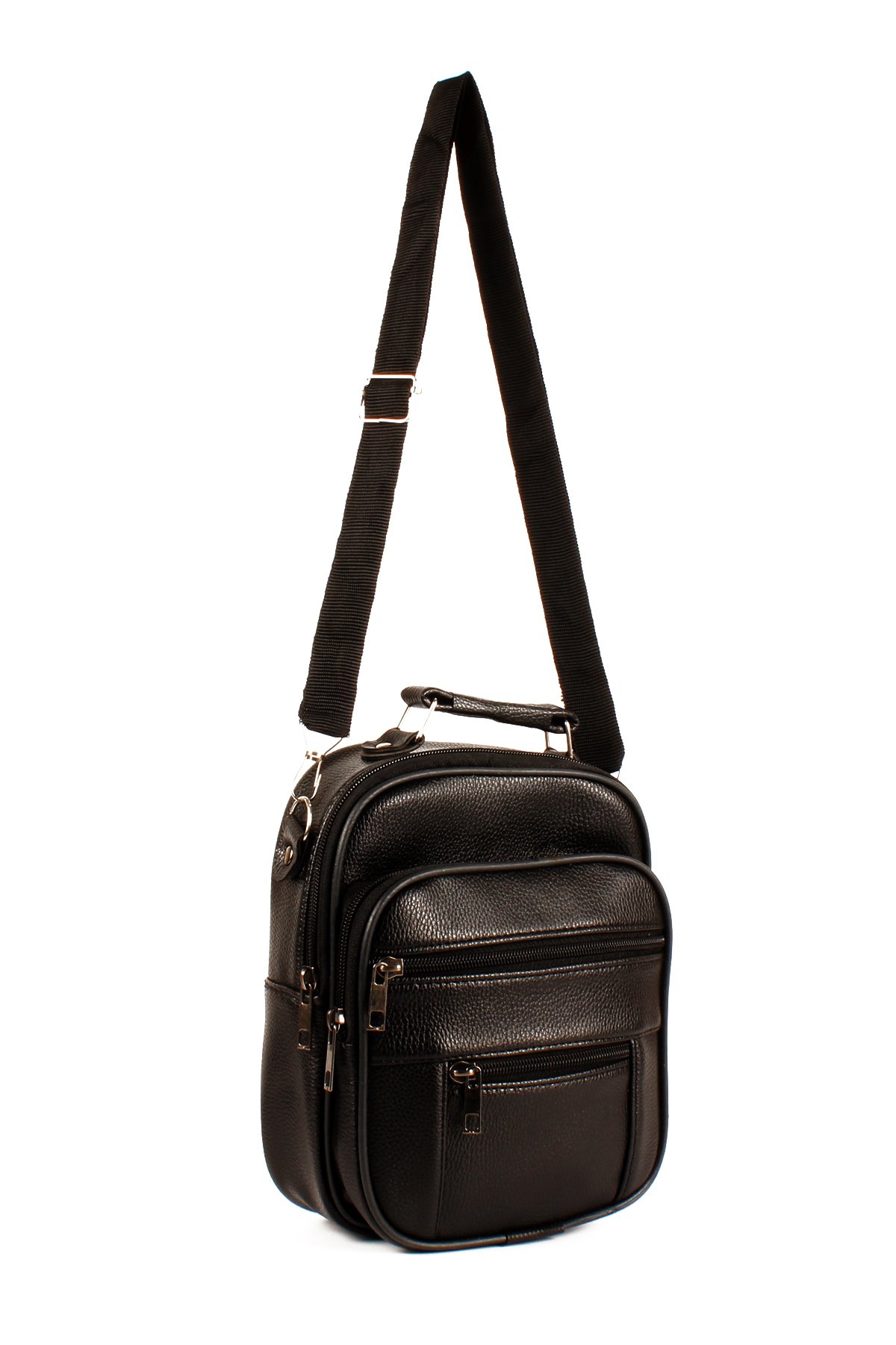 LWE1718-SyhTalhaLuwwe Bag'sErkek Üçlü Kasa Destekli Lüx El ve Omuz Çantası Takımı (1718)