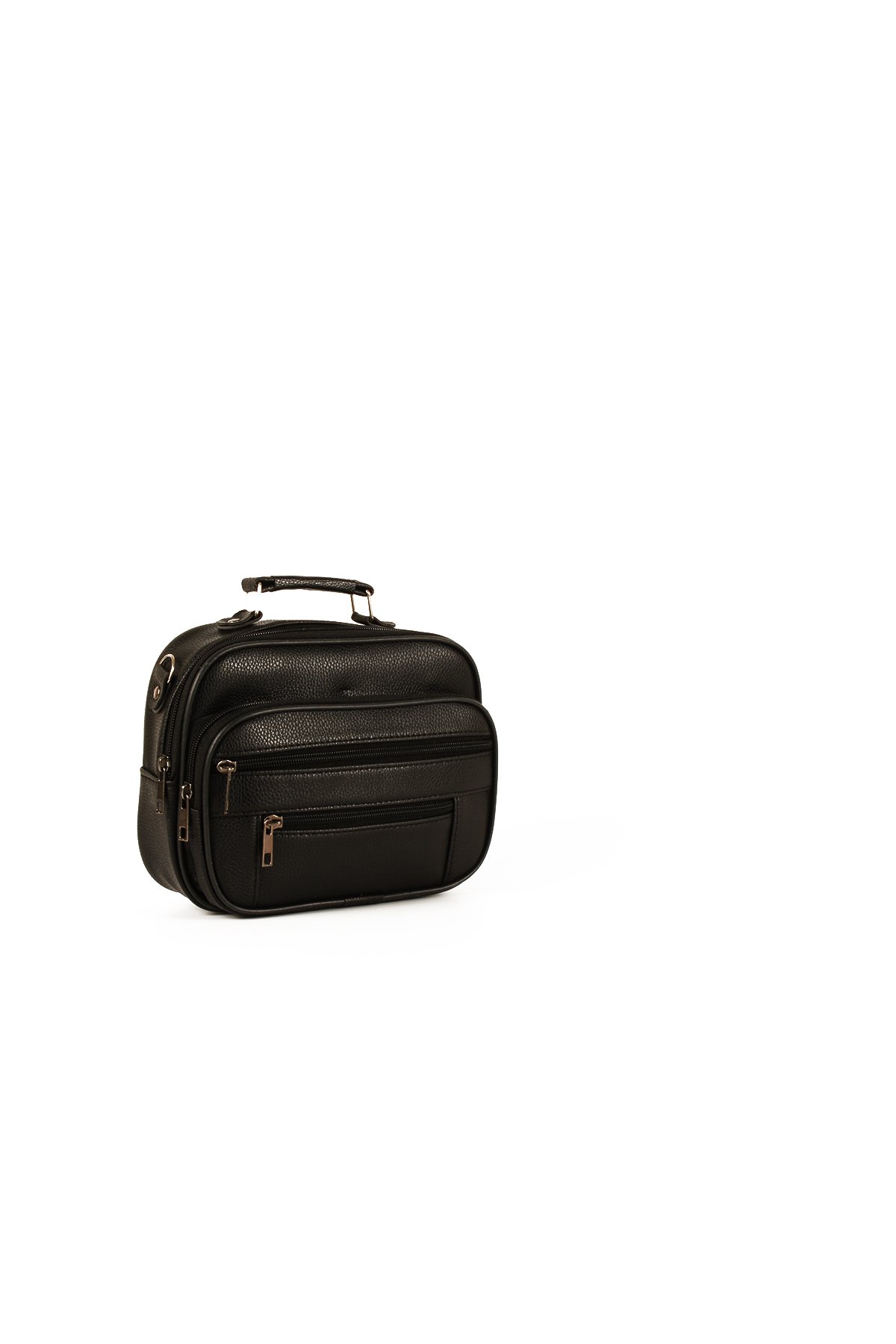 LWE1719-TBTalhaLuwwe Bag'sErkek Üçlü Kasa Destekli Lüx El ve Omuz Çantası Takımı (1719)