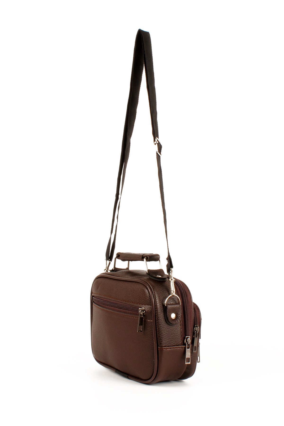 LWE1719-TBTalhaLuwwe Bag'sErkek Üçlü Kasa Destekli Lüx El ve Omuz Çantası Takımı (1719)