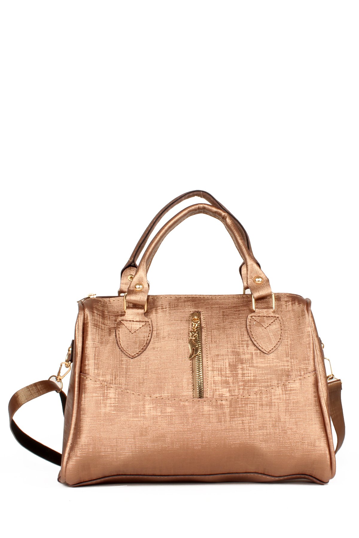 LWE20619-SyhTalhaLuwwe Bag'sKadın Anne Tarz Fermuar Detaylı Omuz ve El Çantası (20619)