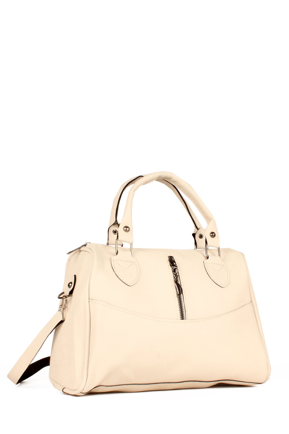 LWE20619-SyhTalhaLuwwe Bag'sKadın Anne Tarz Fermuar Detaylı Omuz ve El Çantası (20619)