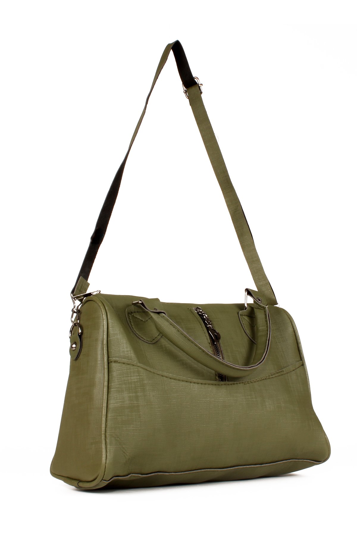 LWE20619-SyhTalhaLuwwe Bag'sKadın Anne Tarz Fermuar Detaylı Omuz ve El Çantası (20619)