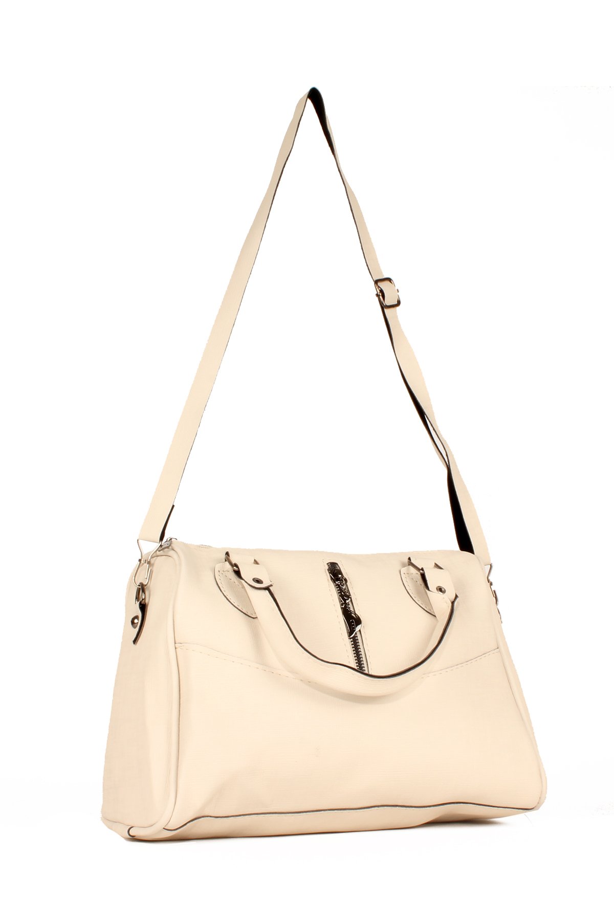 LWE20619-SyhTalhaLuwwe Bag'sKadın Anne Tarz Fermuar Detaylı Omuz ve El Çantası (20619)