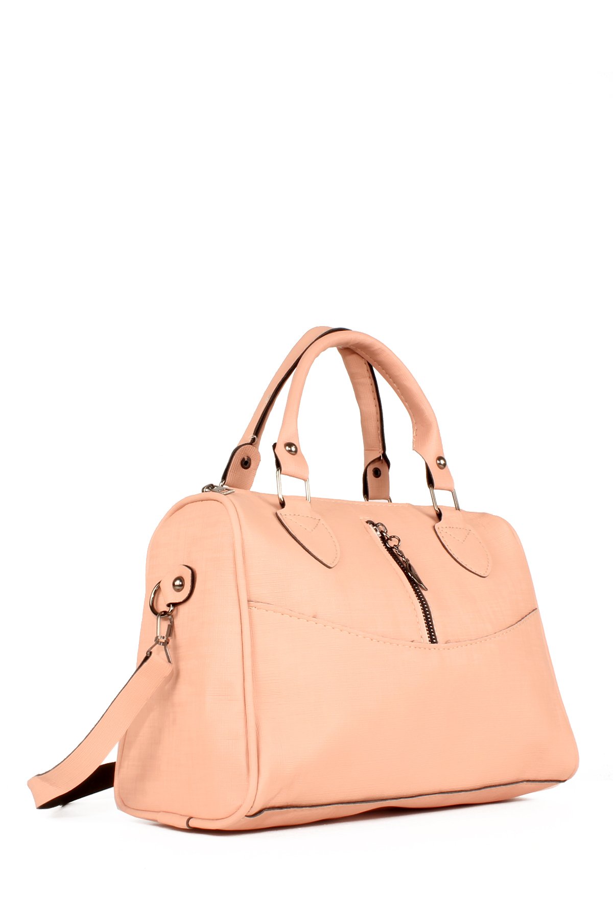 LWE20619-SyhTalhaLuwwe Bag'sKadın Anne Tarz Fermuar Detaylı Omuz ve El Çantası (20619)