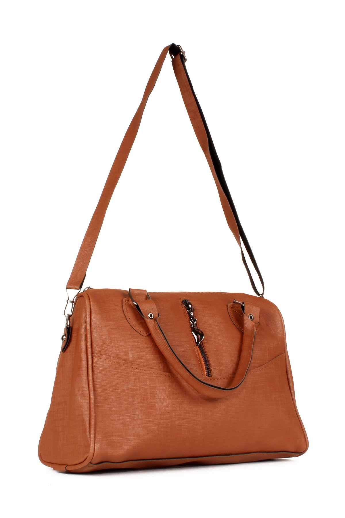 LWE20619-SyhTalhaLuwwe Bag'sKadın Anne Tarz Fermuar Detaylı Omuz ve El Çantası (20619)