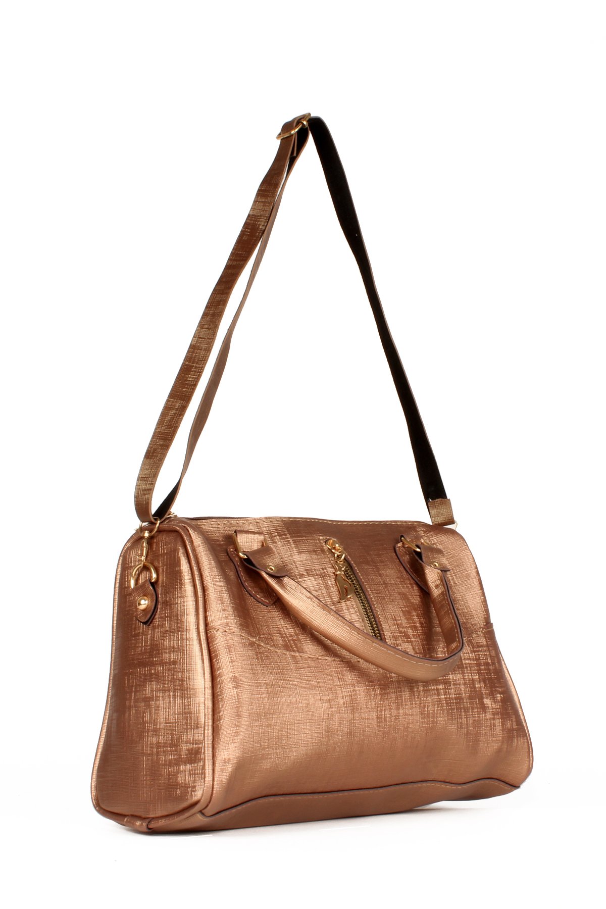 LWE20619-SyhTalhaLuwwe Bag'sKadın Anne Tarz Fermuar Detaylı Omuz ve El Çantası (20619)