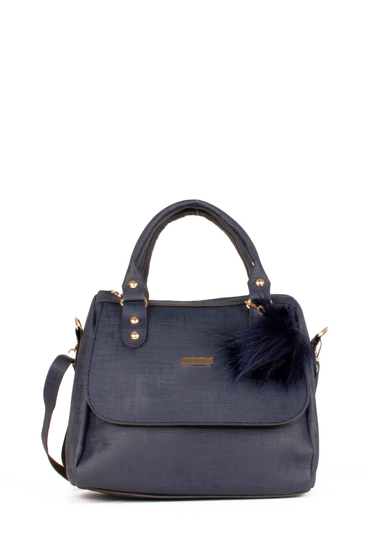 LWE20618-SyhTalhaLuwwe Bag'sKadın Anne Tarz Kapak Detaylı Omuz ve El Çantası (20618)