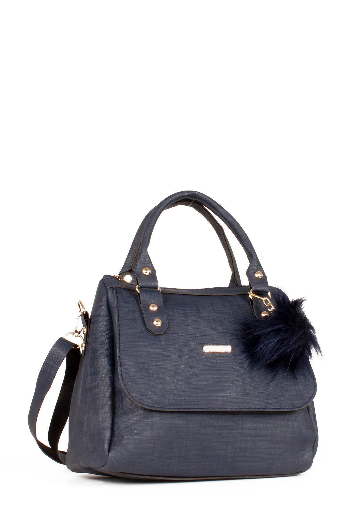 LWE20618-SyhTalhaLuwwe Bag'sKadın Anne Tarz Kapak Detaylı Omuz ve El Çantası (20618)