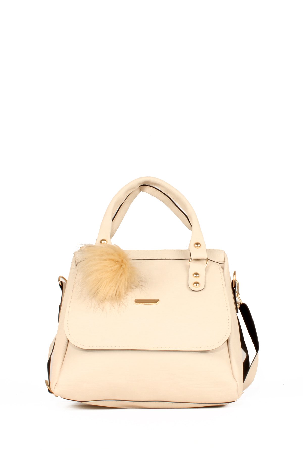 LWE20618-SyhTalhaLuwwe Bag'sKadın Anne Tarz Kapak Detaylı Omuz ve El Çantası (20618)