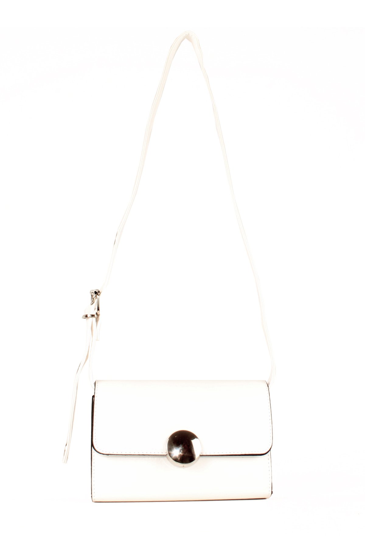 LWE20656-SyhTalhaLuwwe Bag'sKadın Ayarlı Kemer Detaylı Omuz Askılı Tokalı Kapak Omuz Çantası (20656)