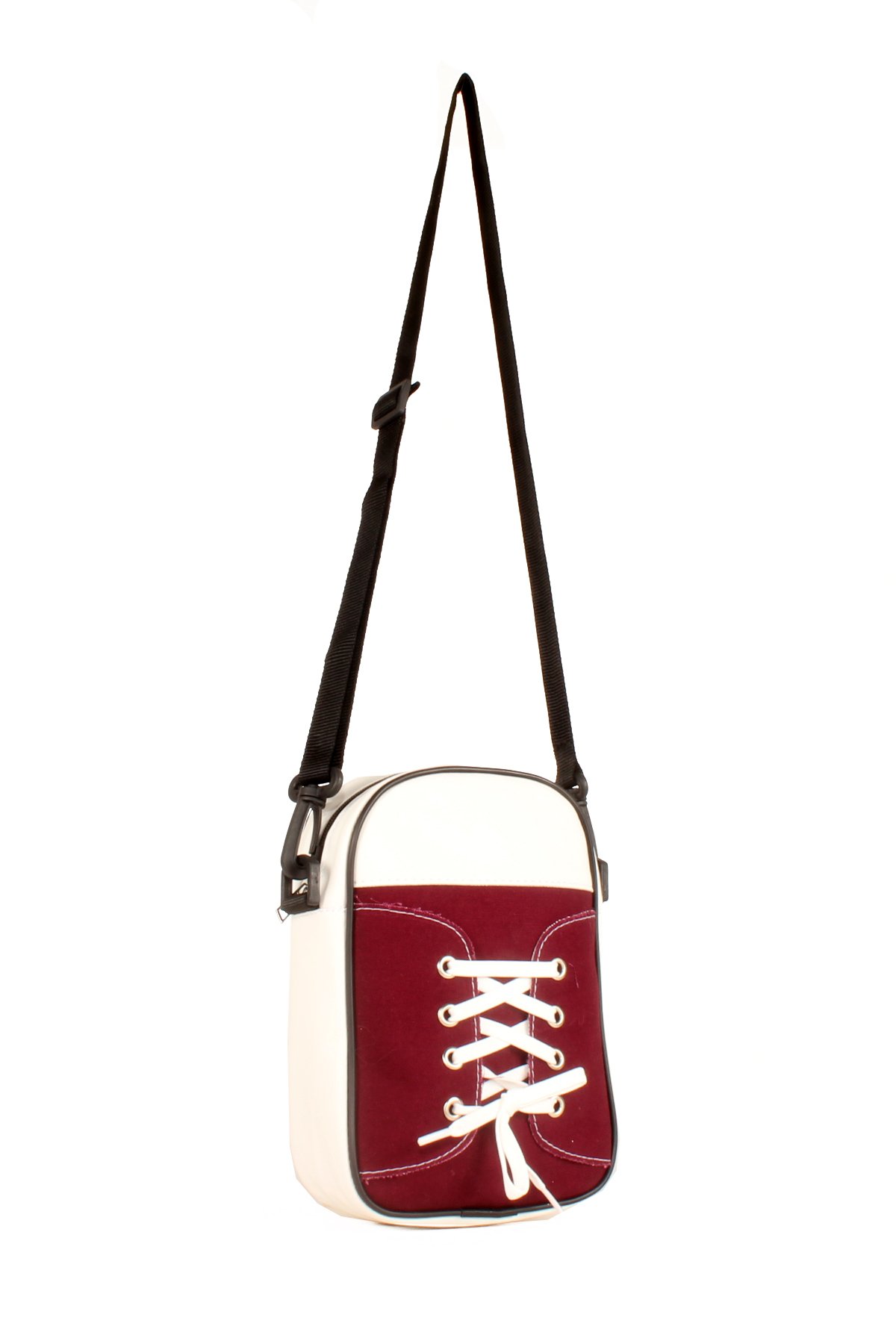 LWE20628-SyhTalhaLuwwe Bag'sKadın Bağcık Detaylı Converse Tarz Ayakkabı Model Çapraz ve Omuz Çanta (20628)