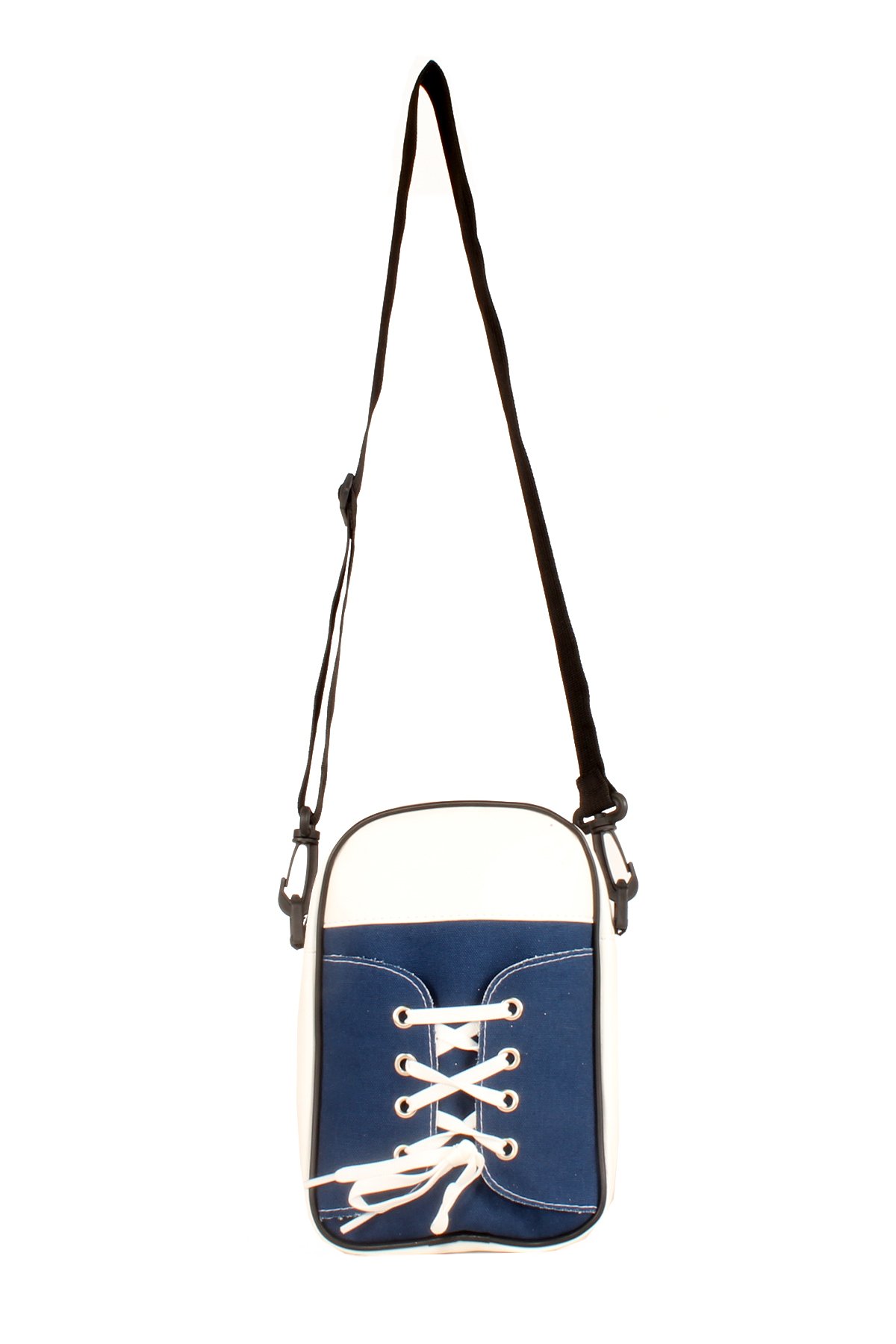 LWE20628-SyhTalhaLuwwe Bag'sKadın Bağcık Detaylı Converse Tarz Ayakkabı Model Çapraz ve Omuz Çanta (20628)