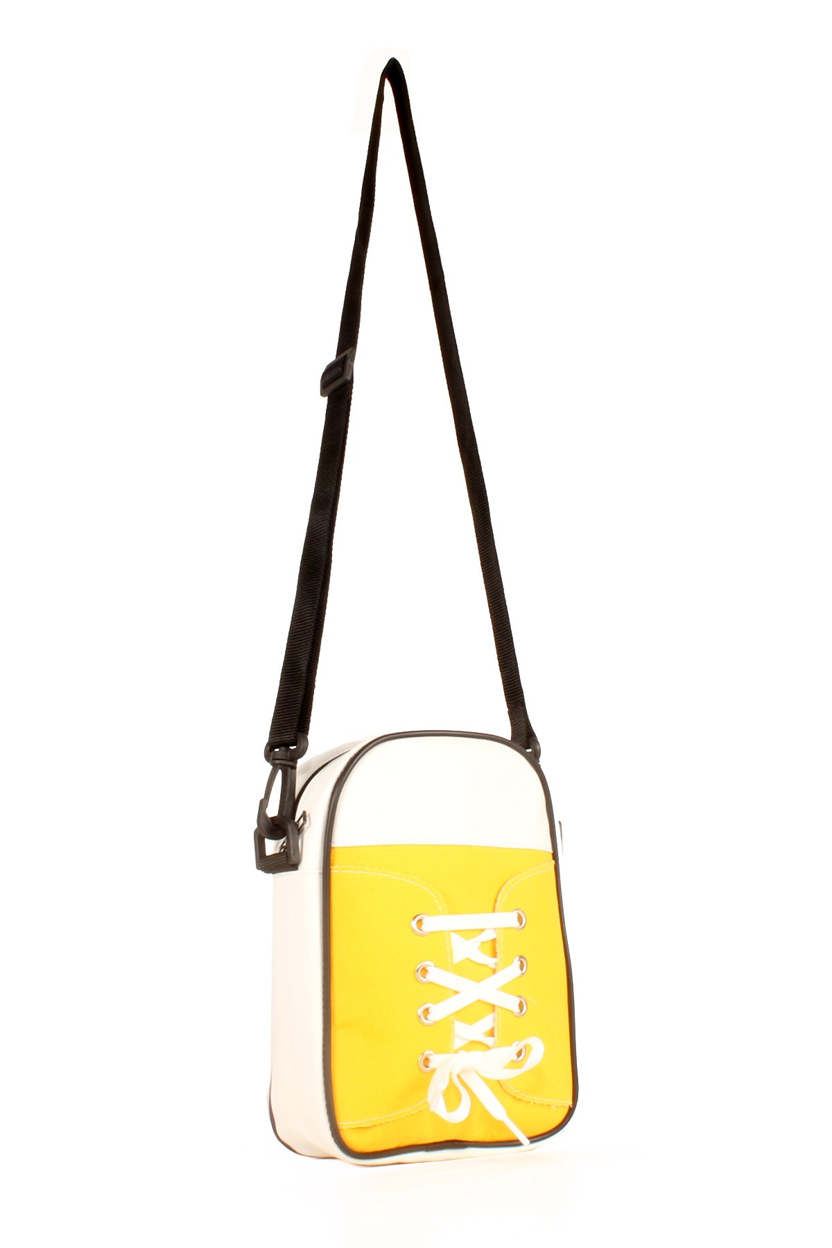 LWE20628-SyhTalhaLuwwe Bag'sKadın Bağcık Detaylı Converse Tarz Ayakkabı Model Çapraz ve Omuz Çanta (20628)