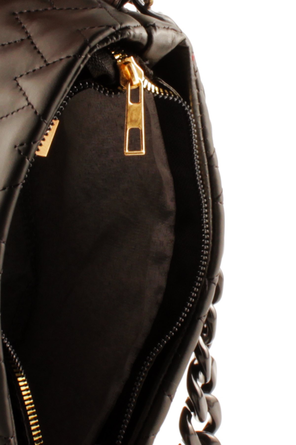 LWE20762-SyhVarLuwwe Bag'sKadın Baget Tarz Zincir El Askı Detaylı Nakışlı Saten El ve Omuz Çantası (20762)