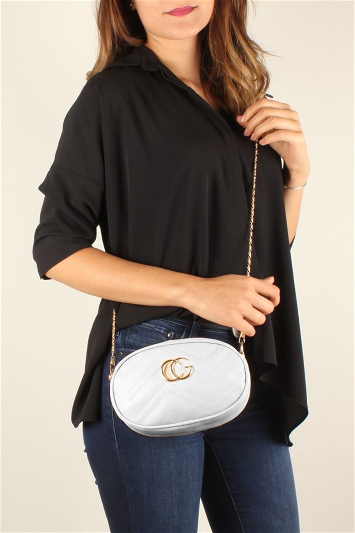 LWE20209-Kır.Byz.LuwweLuwwe Bag'sKadın Bel Çantası (Kesin Alım)