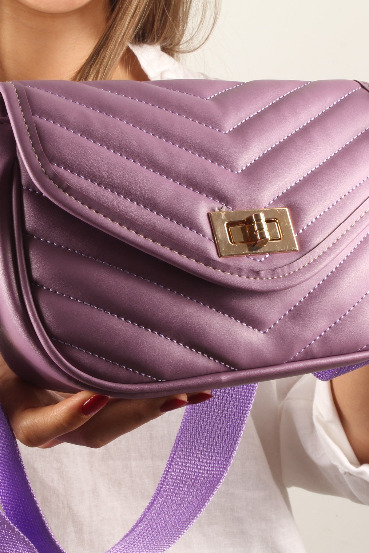 LWE20395-SLuwweLuwwe Bag'sKadın Bez Askılı Omuz Çantası (20395)